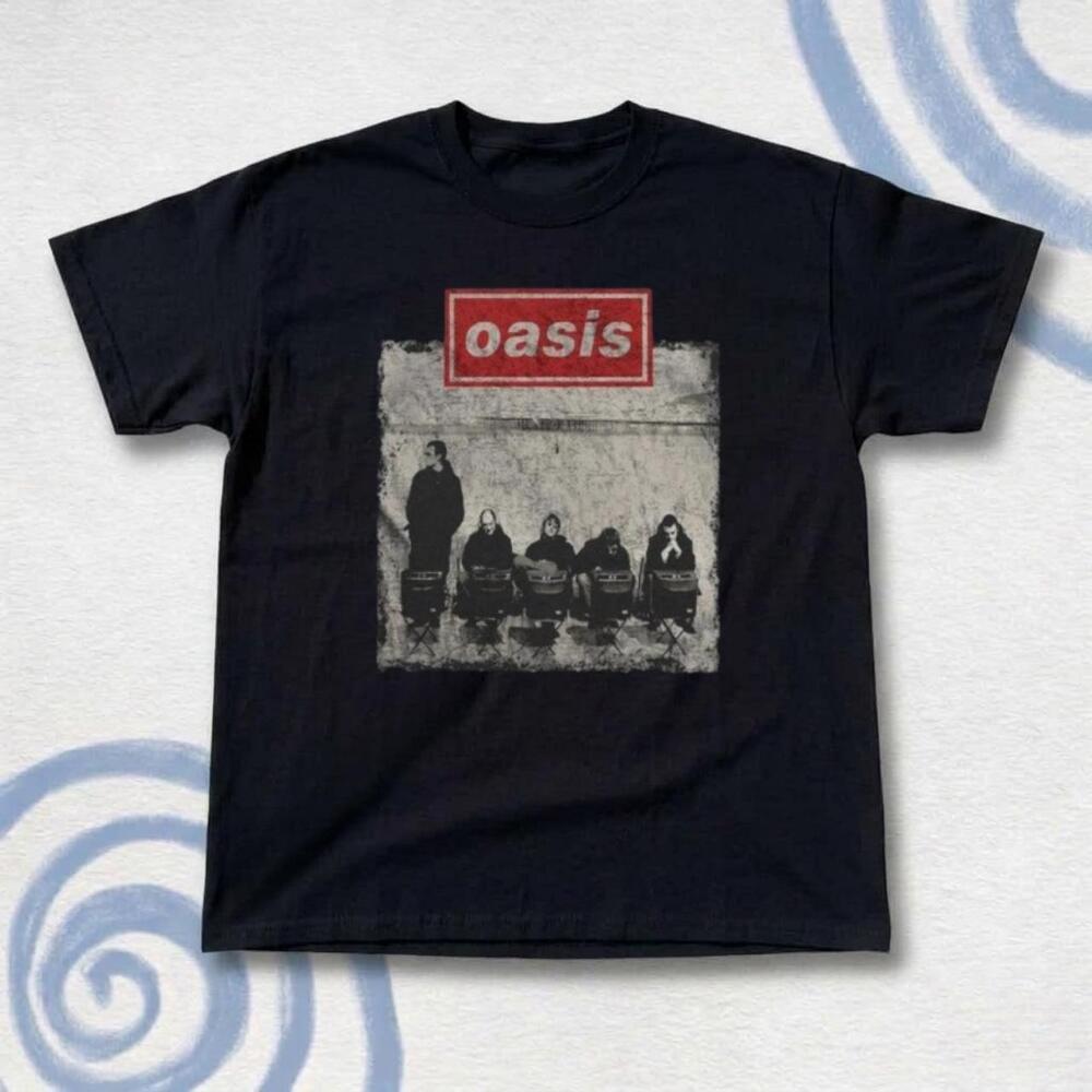 Oasis Black Band Tee